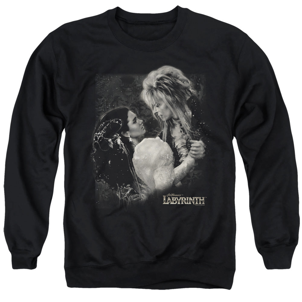 Labyrinth Dream Dance Mens Crewneck Sweatshirt Black Officially Licensed