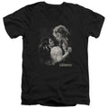 Labyrinth Dream Dance Mens Slim Fit V-Neck T Shirt Black Officially Licensed