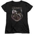Labyrinth Globes Womens T Shirt Black Officially Licensed