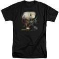Labyrinth Sarah & Ludo Mens Tall T Shirt Black Officially Licensed