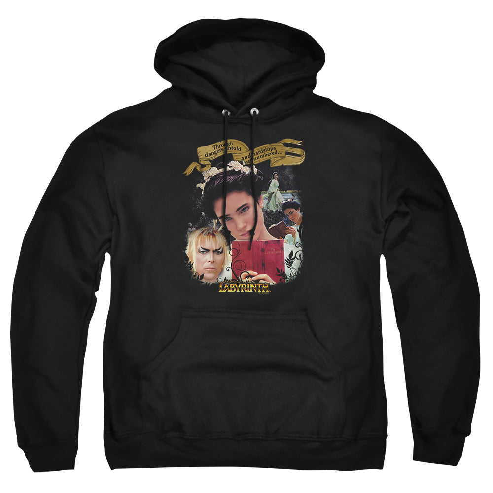 Labyrinth Dangers Untold Mens Hoodie Black Officially Licensed