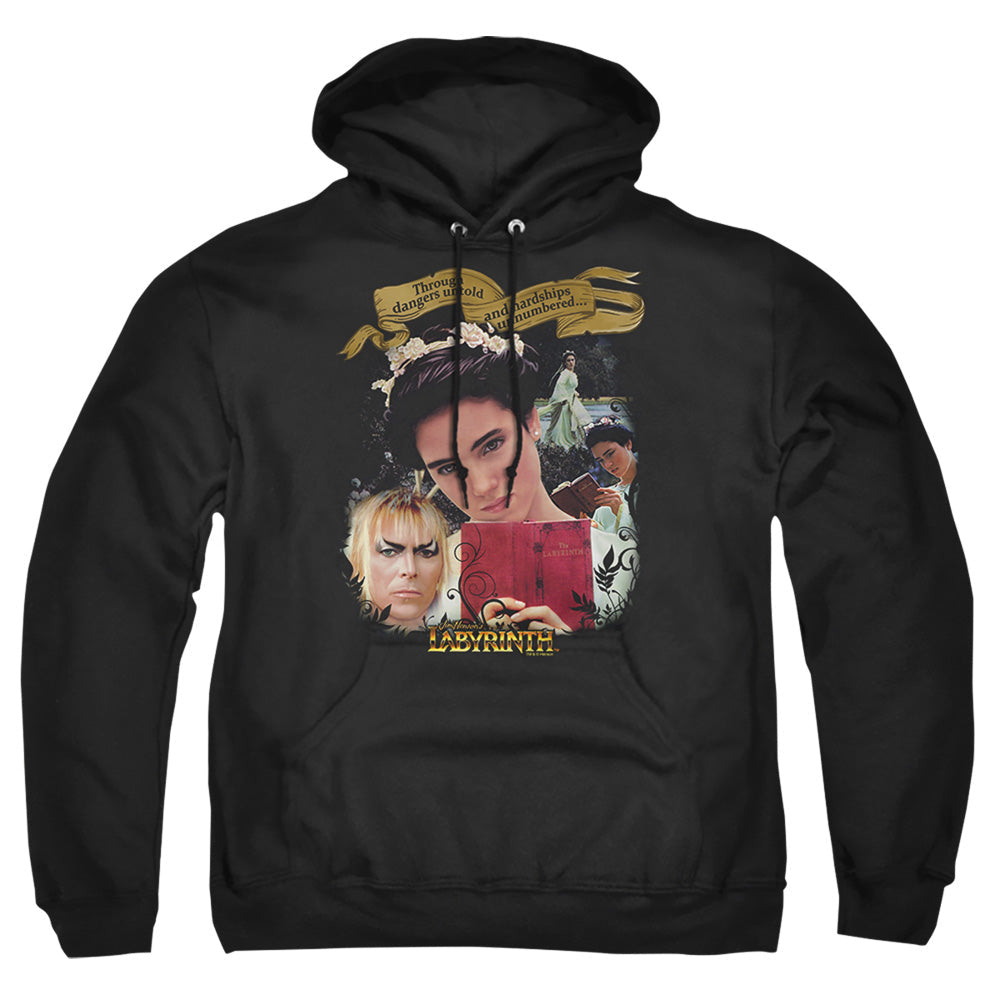 Labyrinth Dangers Untold Mens Hoodie Black Officially Licensed