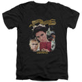 Labyrinth Dangers Untold Mens Slim Fit V-Neck T Shirt Black Officially Licensed