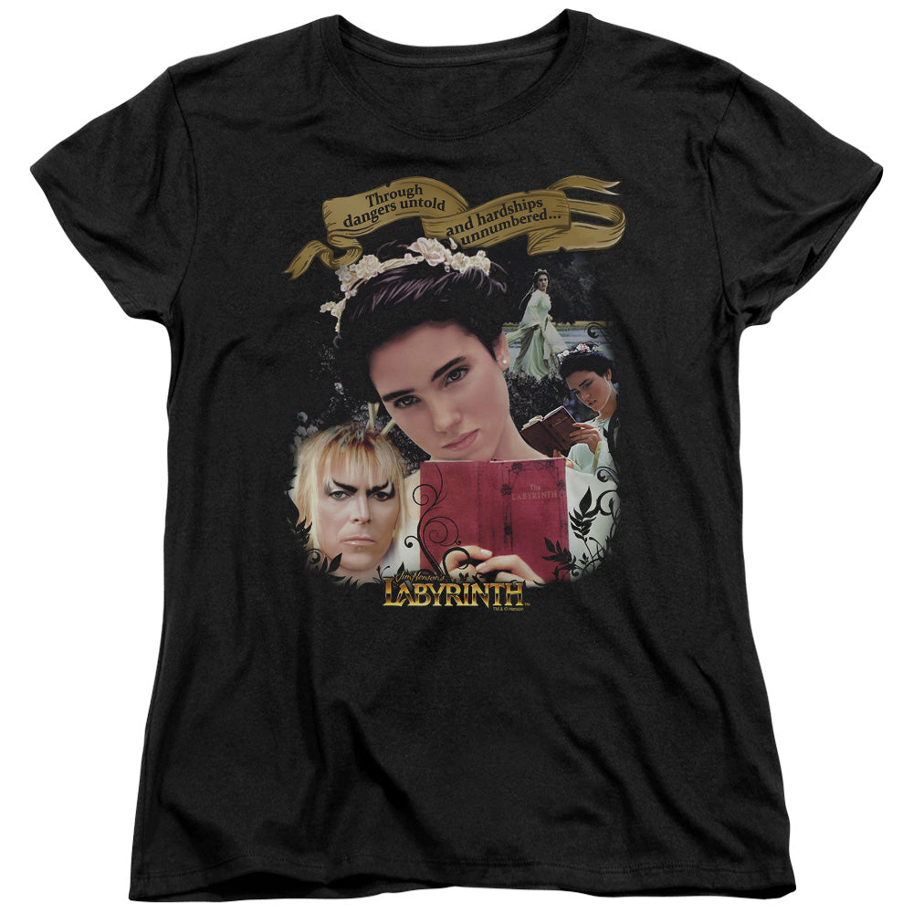 Labyrinth Dangers Untold Womens T Shirt Black Officially Licensed