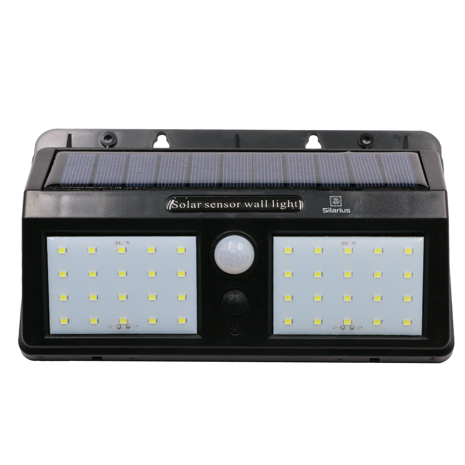 Silarius SIL-SOLARMOTION9 IP65 Solar PIR Motion detect light w/ Solar panel: 9V 1.3W