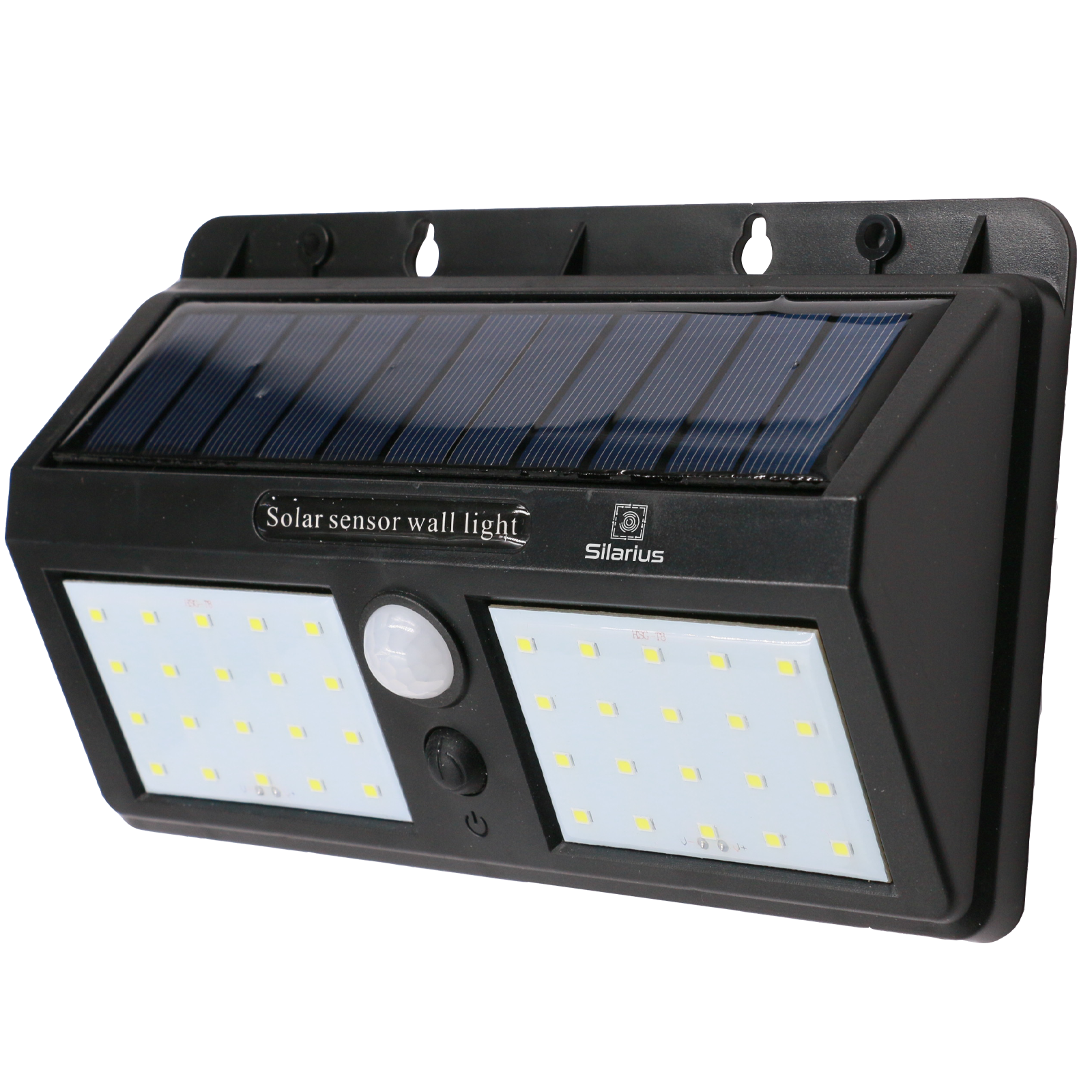 Silarius SIL-SOLARMOTION9 IP65 Solar PIR Motion detect light w/ Solar panel: 9V 1.3W