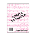 Libreta de música grande