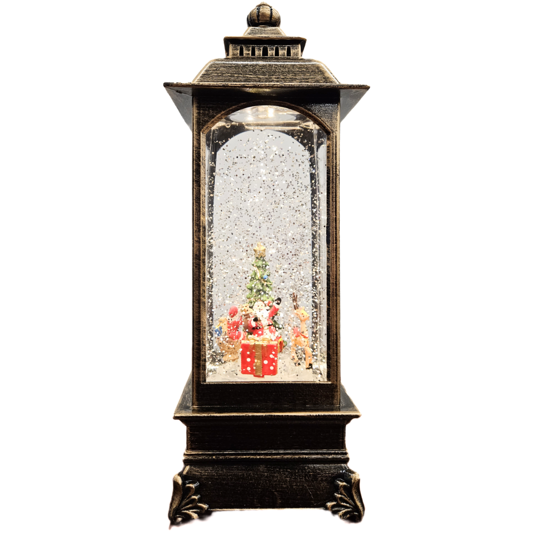 Christmas Lantern LED Light Santa Scene (Rectangular) AA2025-4-92