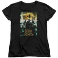 Lord Of The Rings Villain Group Womens T Shirt Black Officially Licensed