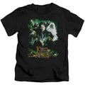 Lord Of The Rings Hero Group Juvenile Kids Youth T Shirt Black Officially Licensed