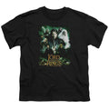 Lord Of The Rings Hero Group Kids Youth T Shirt Black Officially Licensed
