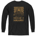 Lord Of The Rings Ishkhaqwi Durugnul Long Sleeve Kids Youth T Shirt Black Officially Licensed