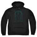 Lord Of The Ringsd Of The Rings Doors Of Durin Mens Hoodie Black Officially Licensed