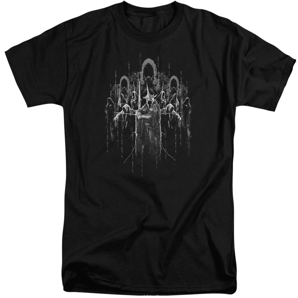 Lord Of The Rings The Nine Mens Tall T Shirt Black Officially Licensed