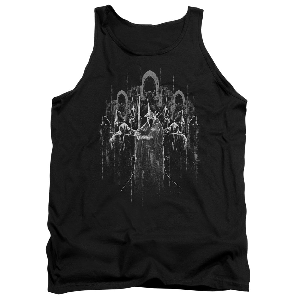 Lord Of The Rings The Nine Mens Tank Top Shirt Black Officially Licensed