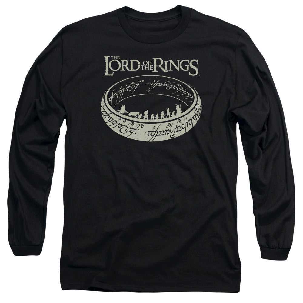 Lord Of The Rings The Journey Mens Long Sleeve Shirt Black Officially Licensed Officially Licensed