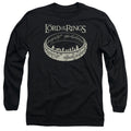 Lord Of The Rings The Journey Mens Long Sleeve Shirt Black Officially Licensed Officially Licensed