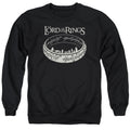 Lord Of The Rings The Journey Mens Crewneck Sweatshirt Black Officially Licensed