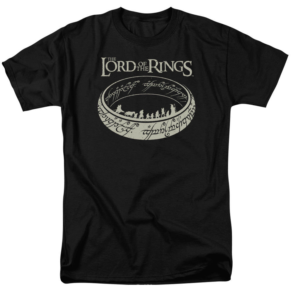 Lord Of The Rings The Journey Mens T Shirt Black Officially Licensed