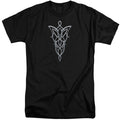 Lord Of The Rings Arwen Necklace Mens Tall T Shirt Black Officially Licensed
