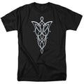 Lord Of The Rings Arwen Necklace Mens T Shirt Black Officially Licensed