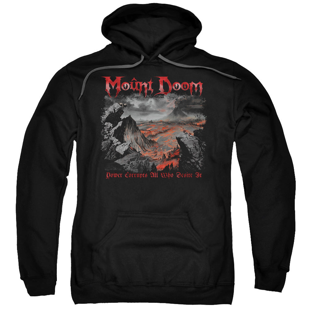 Lord Of The Ringsd Of The Rings Power Corrupts Mens Hoodie Black Officially Licensed