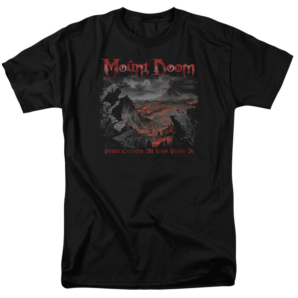 Lord Of The Rings Power Corrupts Mens T Shirt Black Officially Licensed