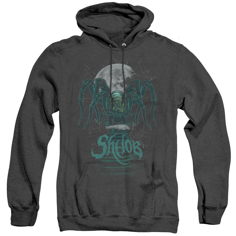 Lord Of The Rings Shelob Heather Mens Hoodie Black Officially Licensed