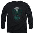 Lord Of The Rings Shelob Mens Long Sleeve Shirt Black Officially Licensed Officially Licensed