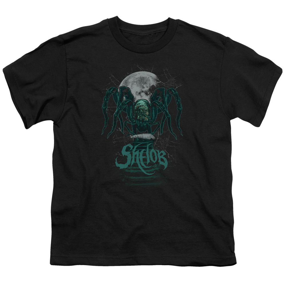 Lord Of The Rings Shelob Kids Youth T Shirt Black Officially Licensed