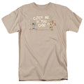 Looney Tunes Catch Me Mens T Shirt Sand Officially Licensed