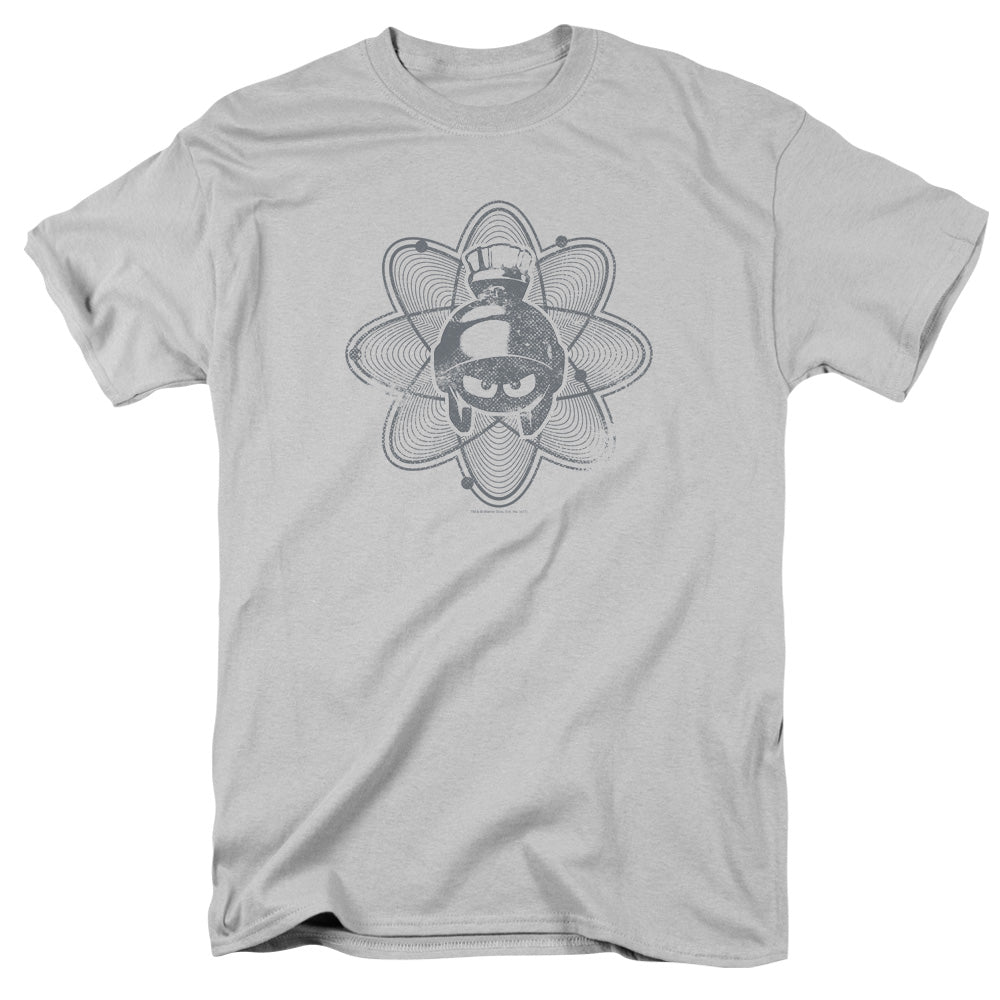 Looney Tunes Mean Marvin Mens T Shirt Silver Officially Licensed
