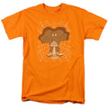 Looney Tunes Being Watched Mens T Shirt Orange Officially Licensed