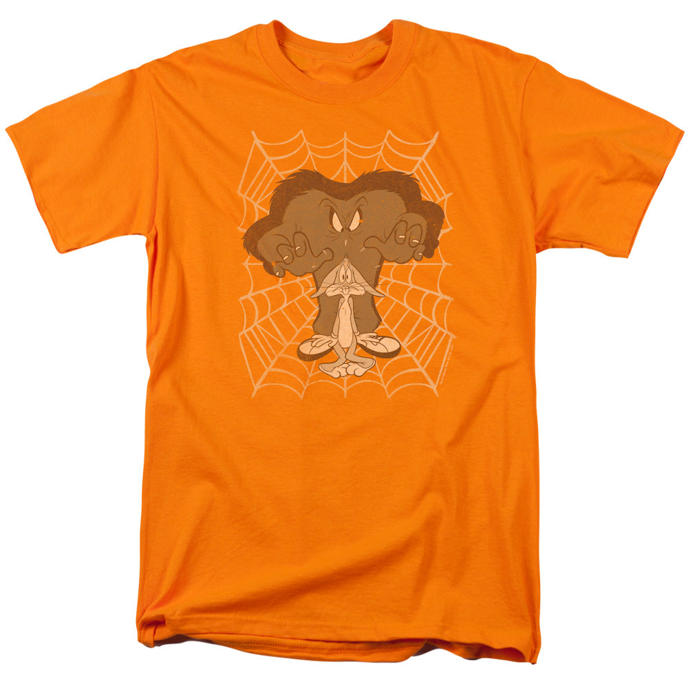Looney Tunes Being Watched Mens T Shirt Orange Officially Licensed