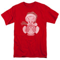 Looney Tunes Tweey Globe Mens T Shirt Red Officially Licensed