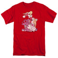 Looney Tunes Lola Present Mens T Shirt Red Officially Licensed