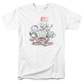 Looney Tunes Holiday Sketch Mens T Shirt White Officially Licensed