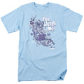 Looney Tunes You Sleigh Me Mens T Shirt Light Blue Officially Licensed
