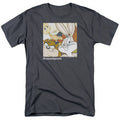Looney Tunes Squad Goals Mens T Shirt Charcoal Officially Licensed