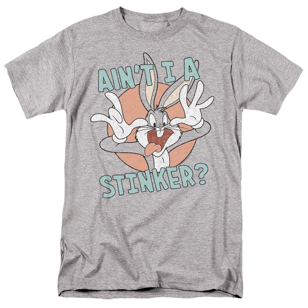 Looney Tunes Aint I A Stinker Mens T Shirt Athletic Heather Officially Licensed