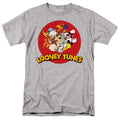 Looney Tunes Group Mens T Shirt Athletic Heather Officially Licensed