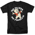 Looney Tunes No Pants Mens T Shirt Black Officially Licensed