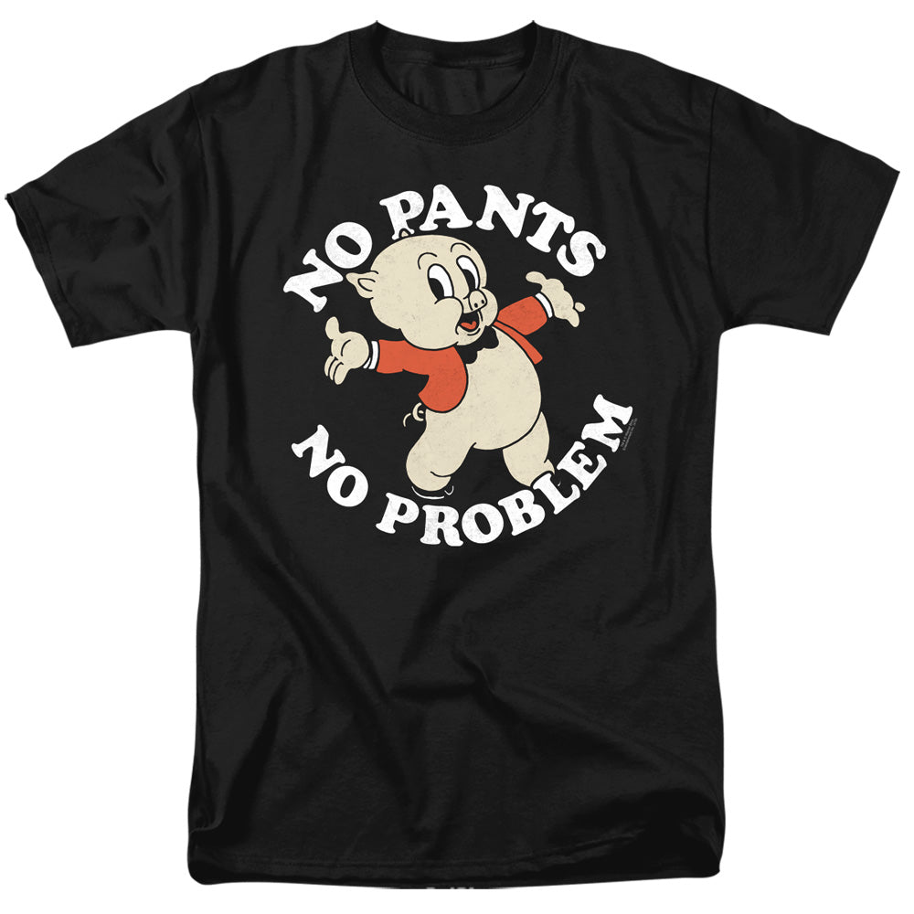 Looney Tunes No Pants Mens T Shirt Black Officially Licensed