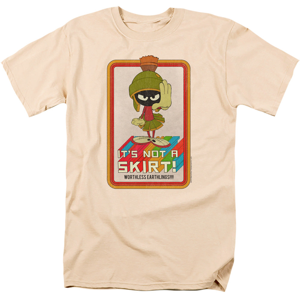 Looney Tunes Not A Skirt Mens T Shirt Cream Officially Licensed