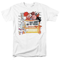 Looney Tunes Bugs And Friends Mens T Shirt White Officially Licensed