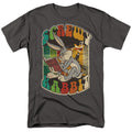 Looney Tunes Screwy Rabbit Mens T Shirt Charcoal Officially Licensed