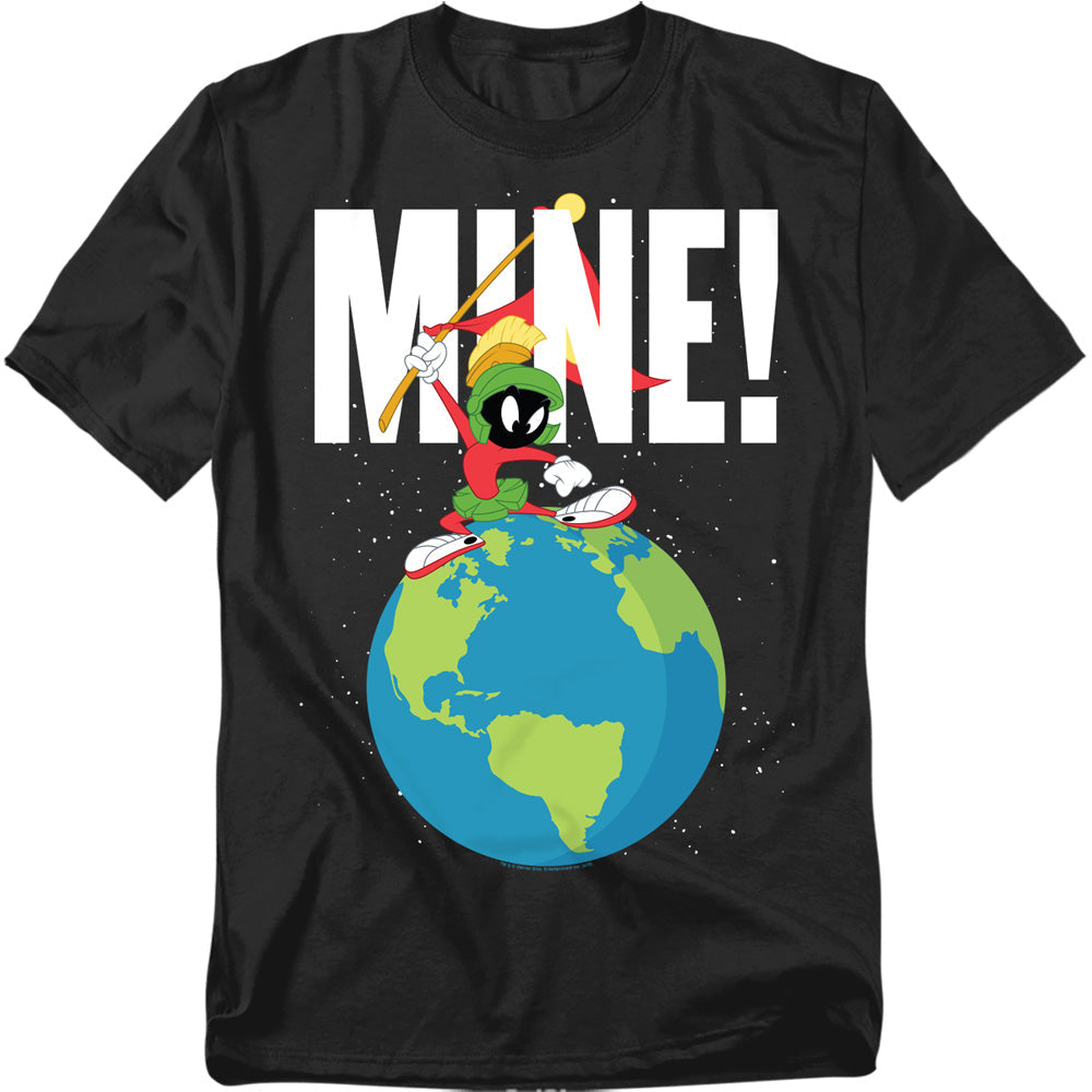 Looney Tunes Mine Mens T Shirt Black Officially Licensed