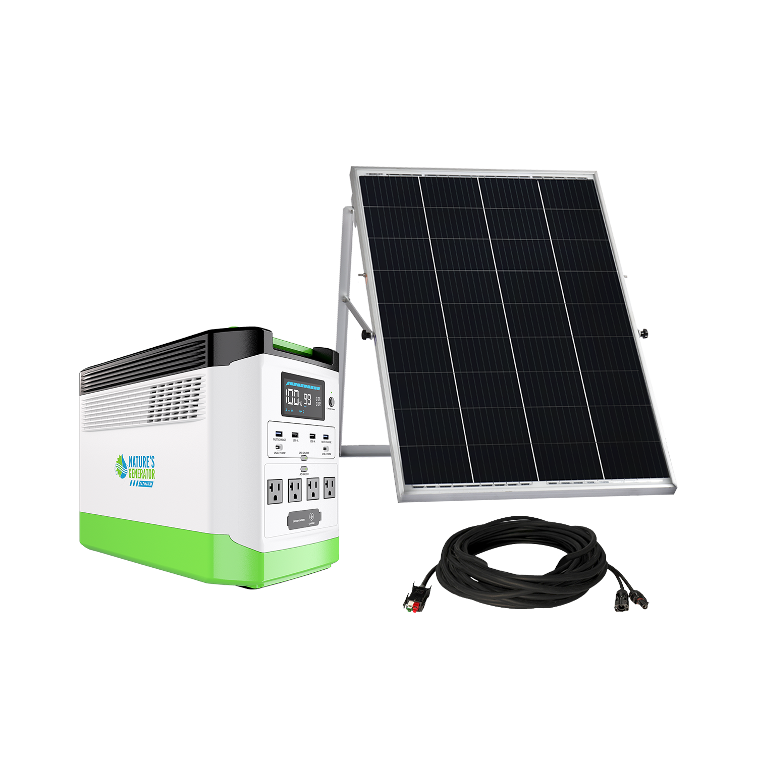 High Capacity Lithium 1800 Solar Generator