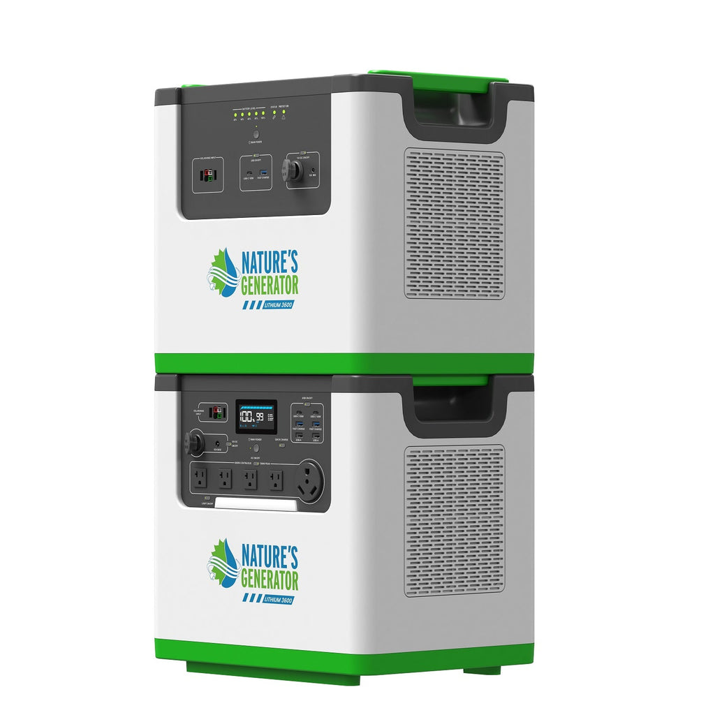 Nature's Generator Lithium 3600 Solar and Wind Generator