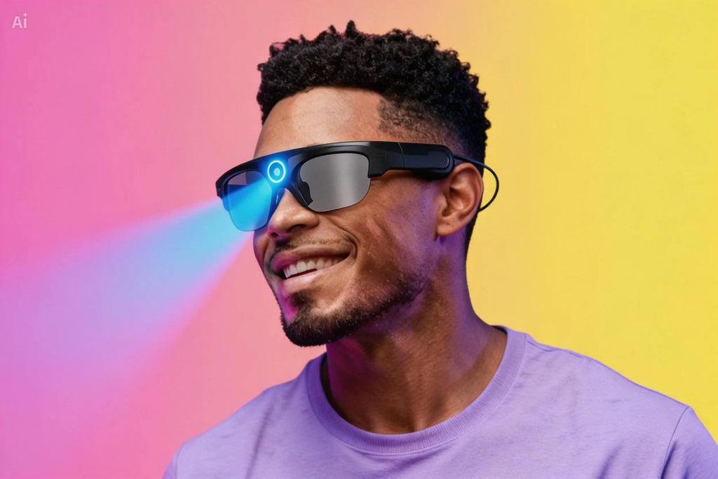 Bluetooth Audio Smart Glasses with Polarized UV400 Lenses | Wireless Stereo Music & Hands-Free Calling Sunglasses